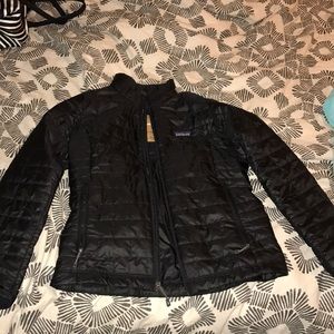 Black Women's Nano Puff Patagonia Jacket
